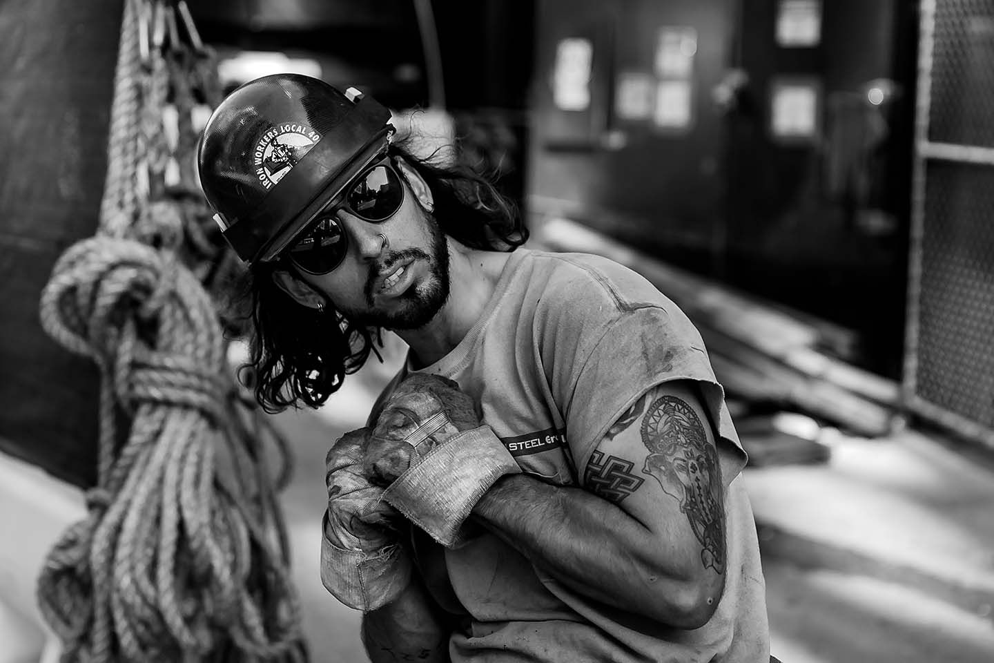 Steel Worker Studio Museum-Harlem Photographer