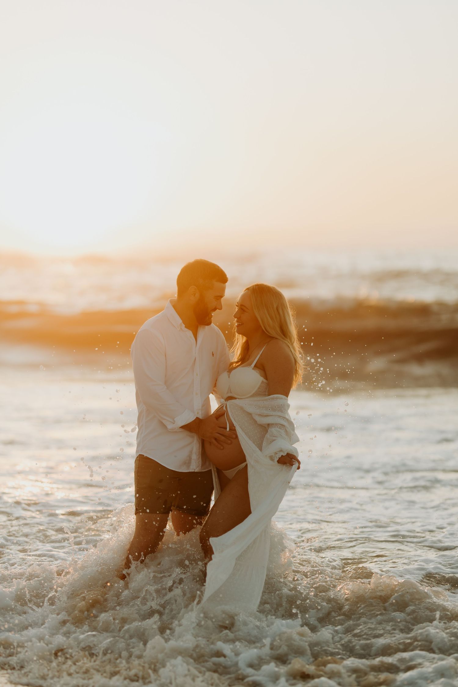 Sunrise maternity photography sydney