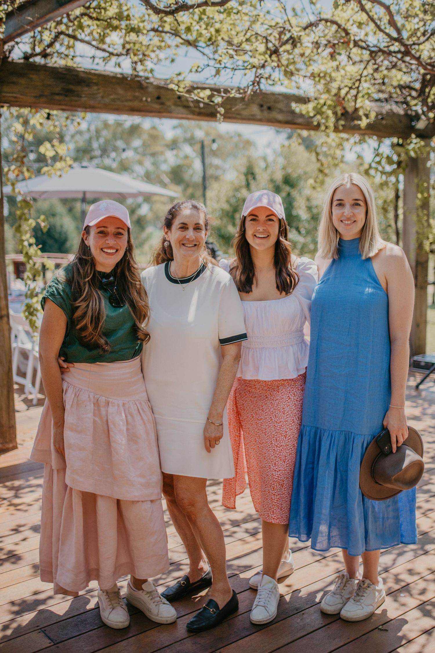 Four rural woman at a Women's Assembly at Lazy River Estate Dubbo