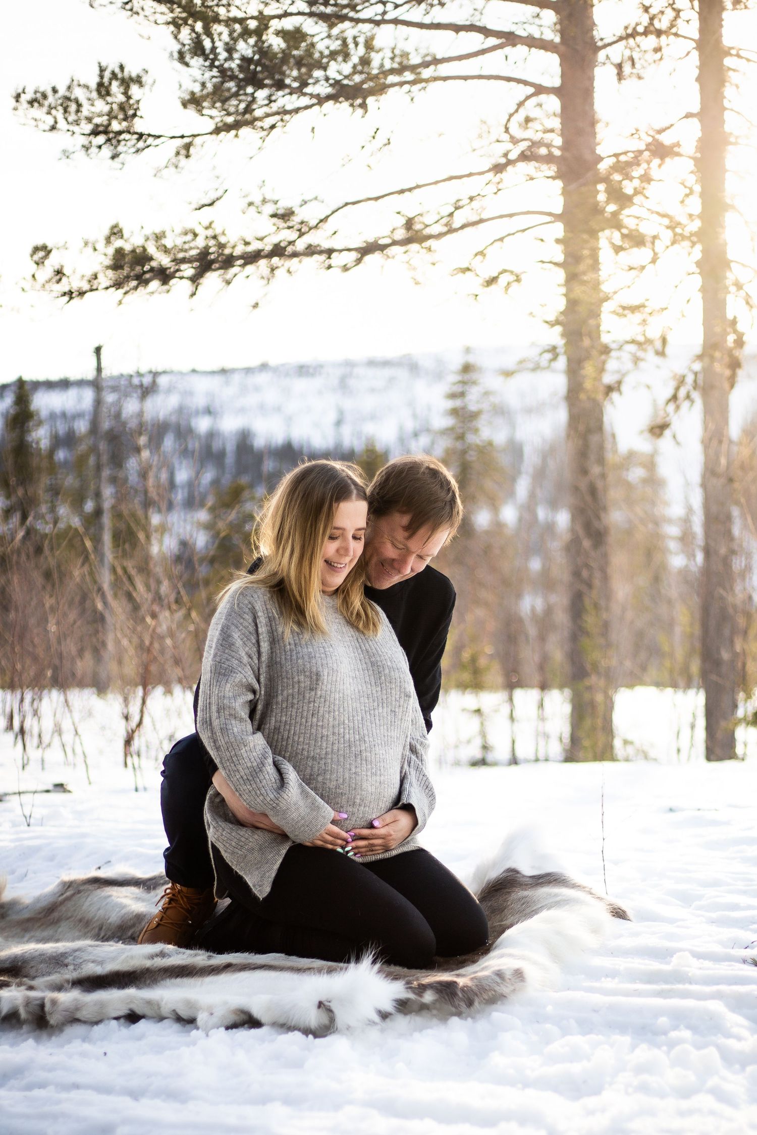 Gravidfotografering Gällivare Fotograf Norrbotten