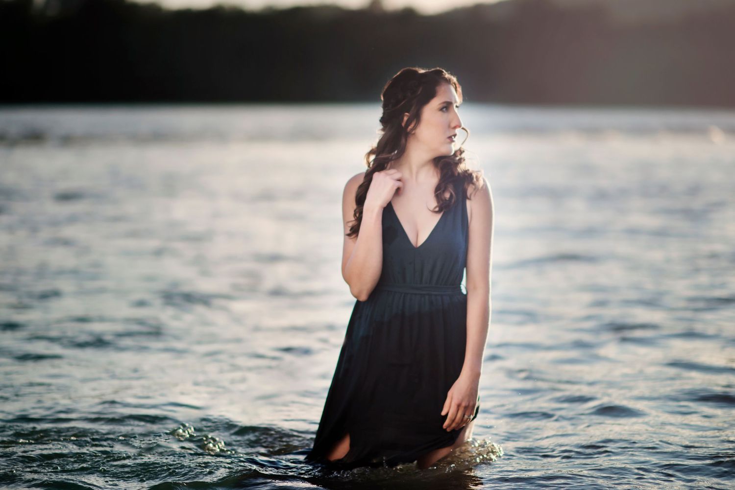 Intimate water session photography portraits Harrisburg PA