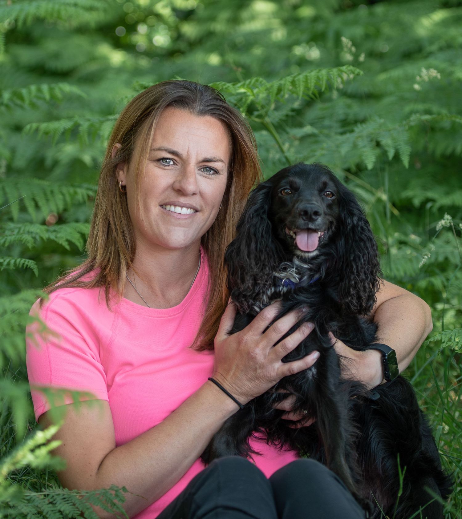 Bedfordshire dog walker brand photography