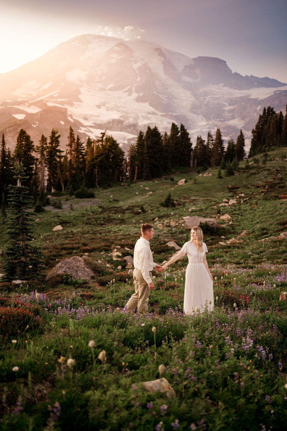 Rainier family photo session