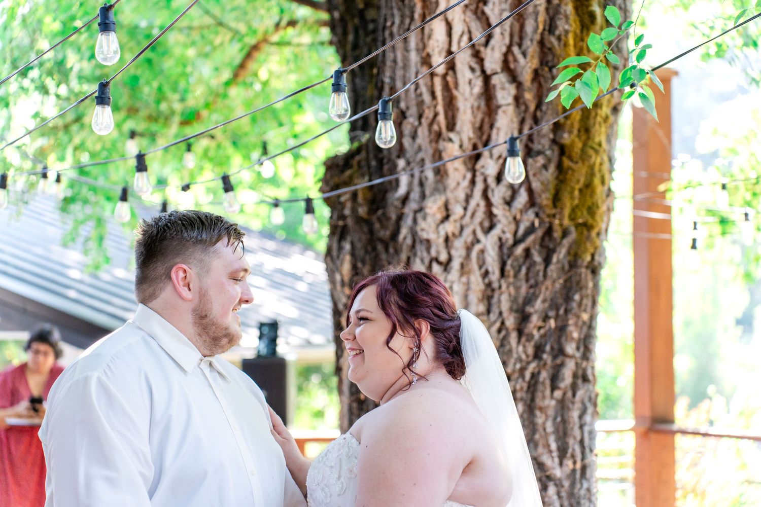 bride and groom's first dance
