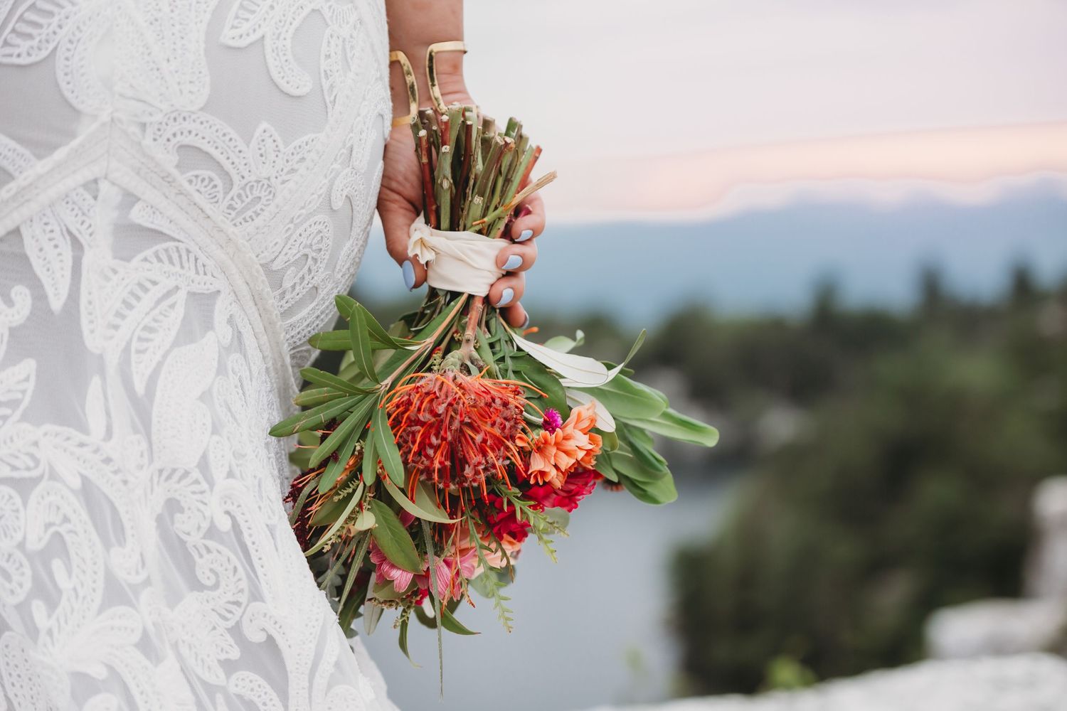 Minnewaska Elopement Floral Bouquet Pricing