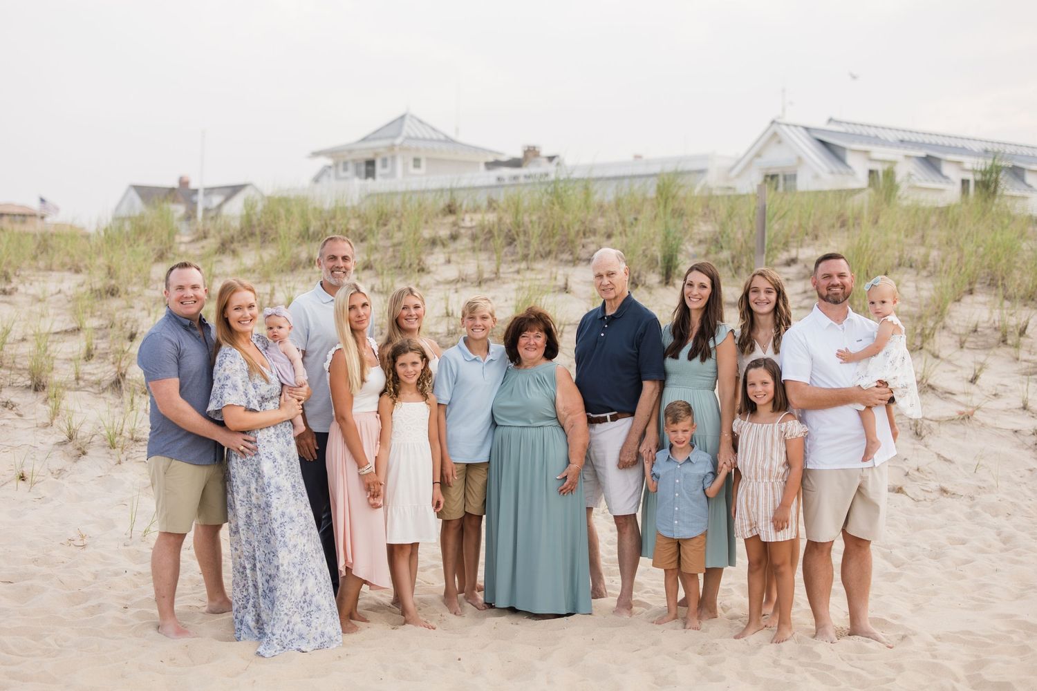 Sea Girt New Jersey Extended Family Photography