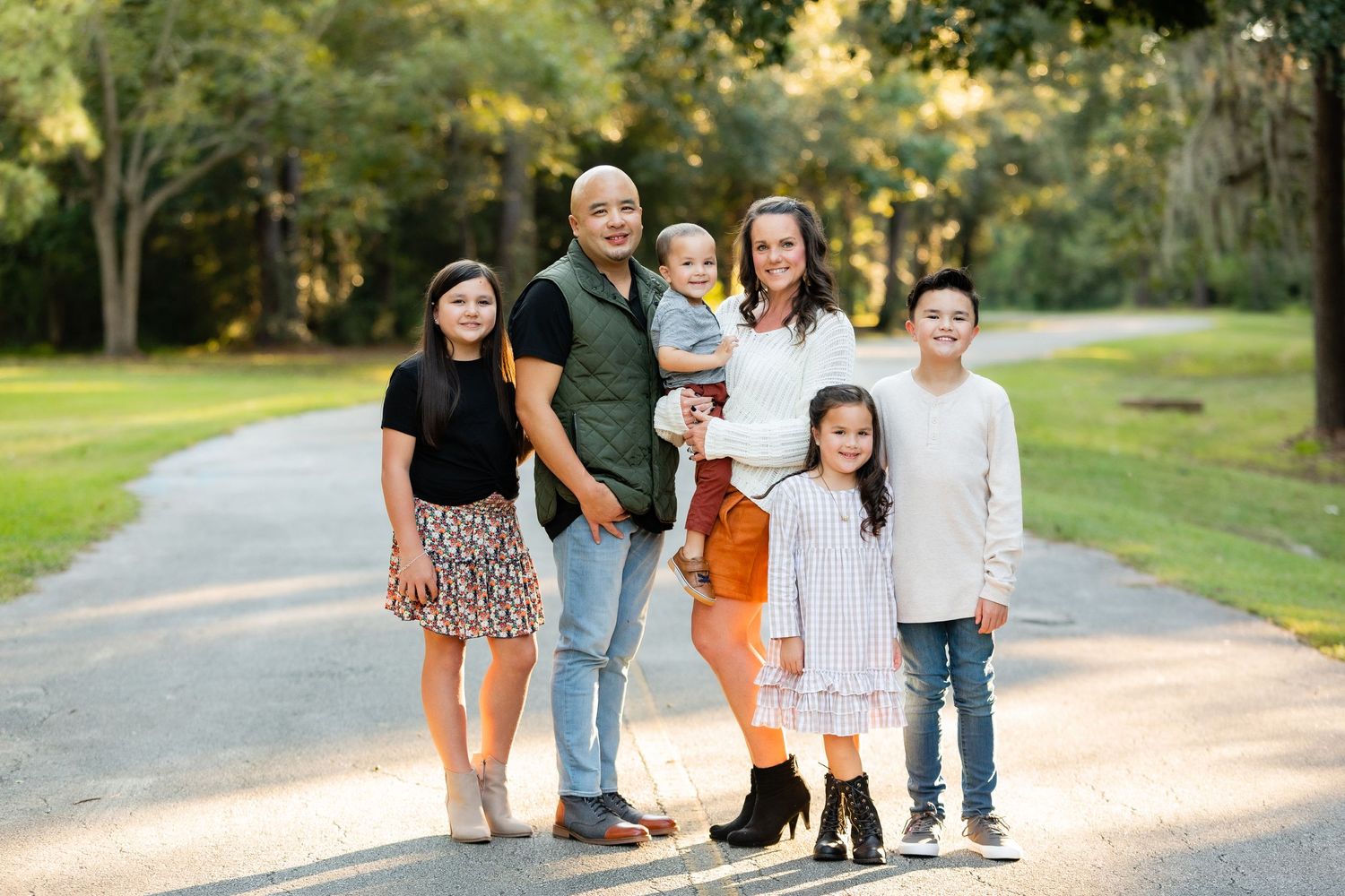 Senior and portrait photographer, Andrea Leu's family.