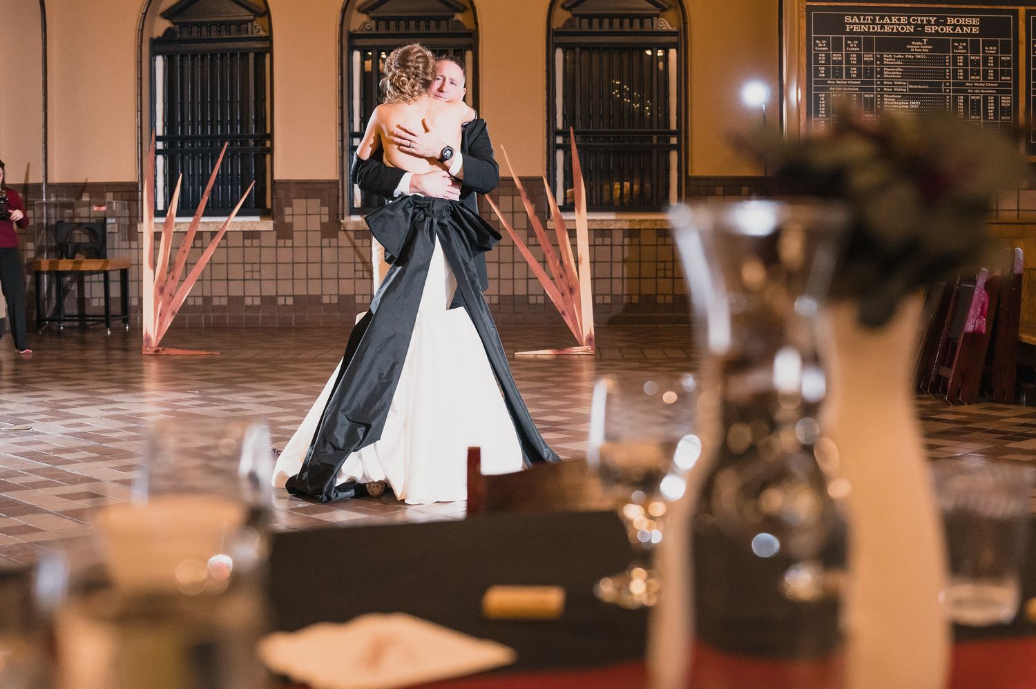 Father and Daughter Dances Wedding Photography Boise Idaho