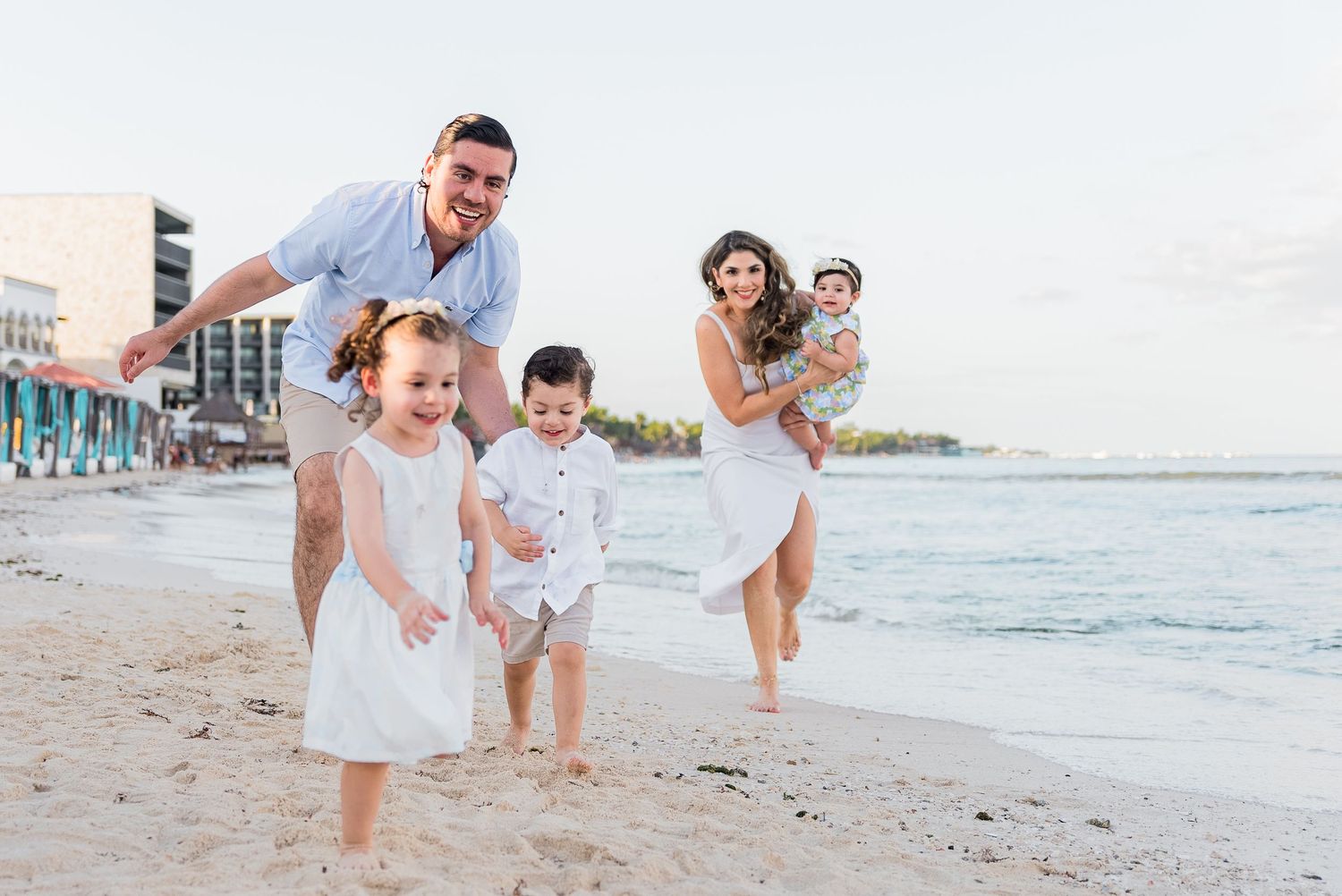 Sesion de fotos familiar en Cancún y Riviera Maya
