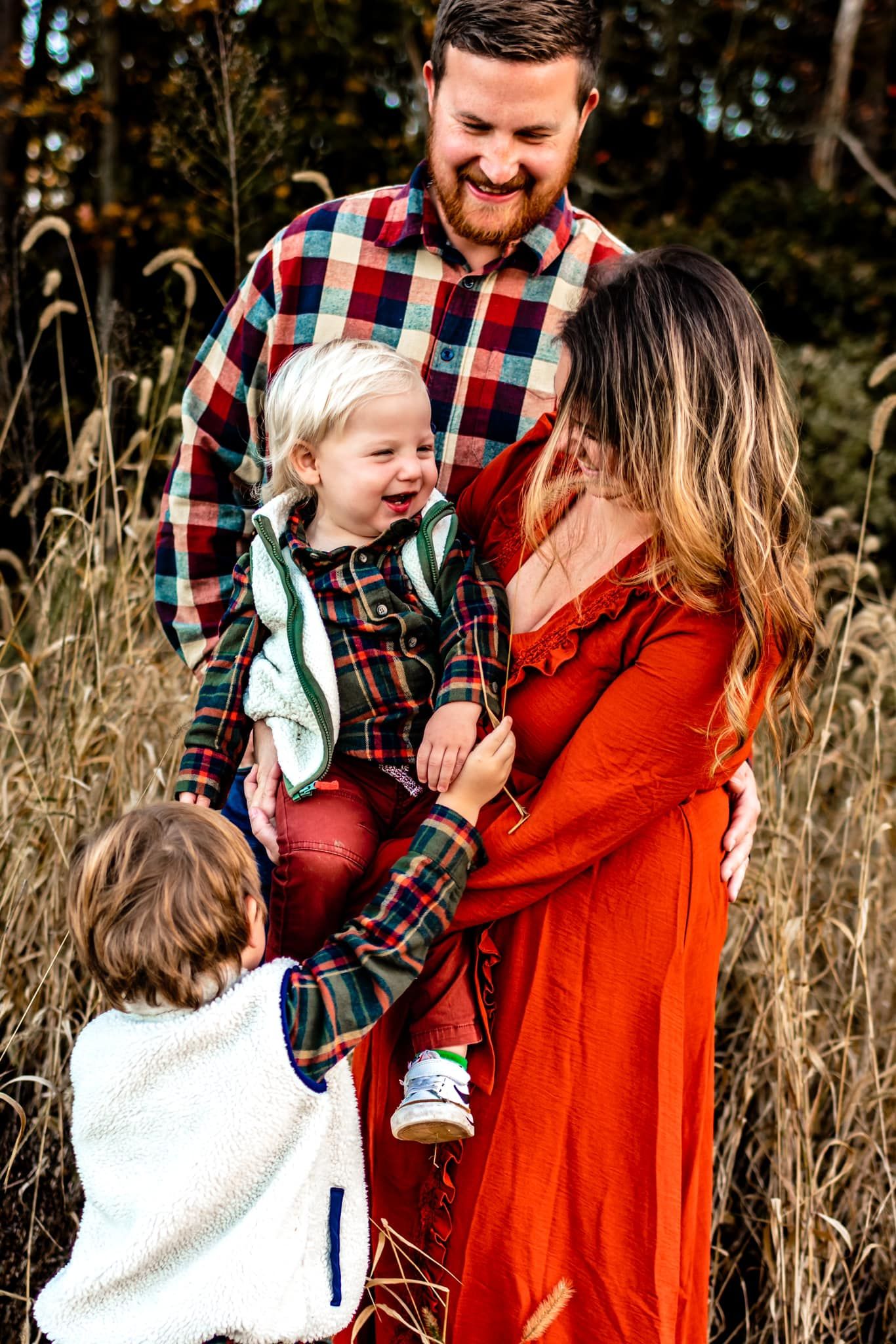 Rustic Family Photograph