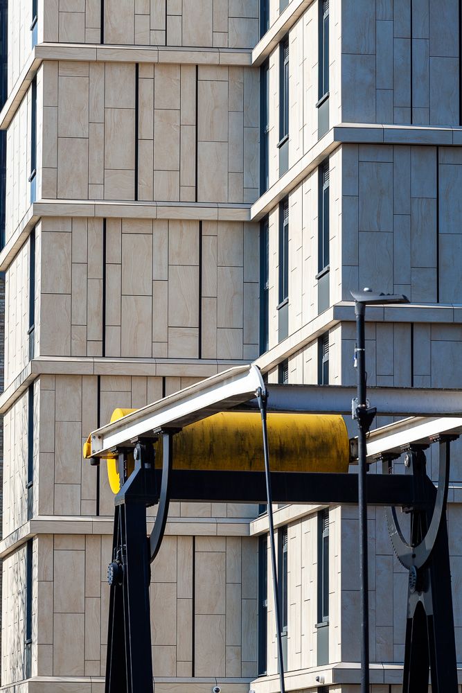 architectural facade detail vesta street Ancoats Manchester
