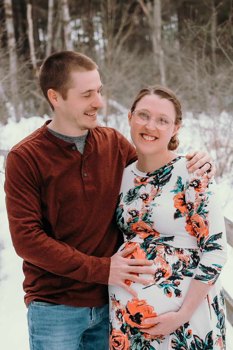 maternity photography in central wisconsin