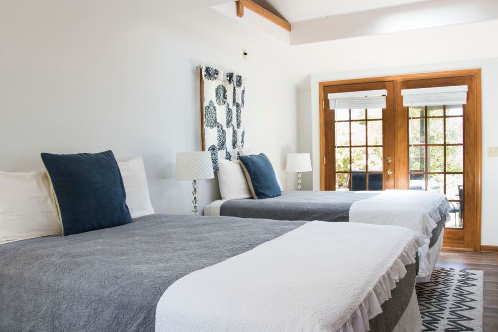 Beachside double bed