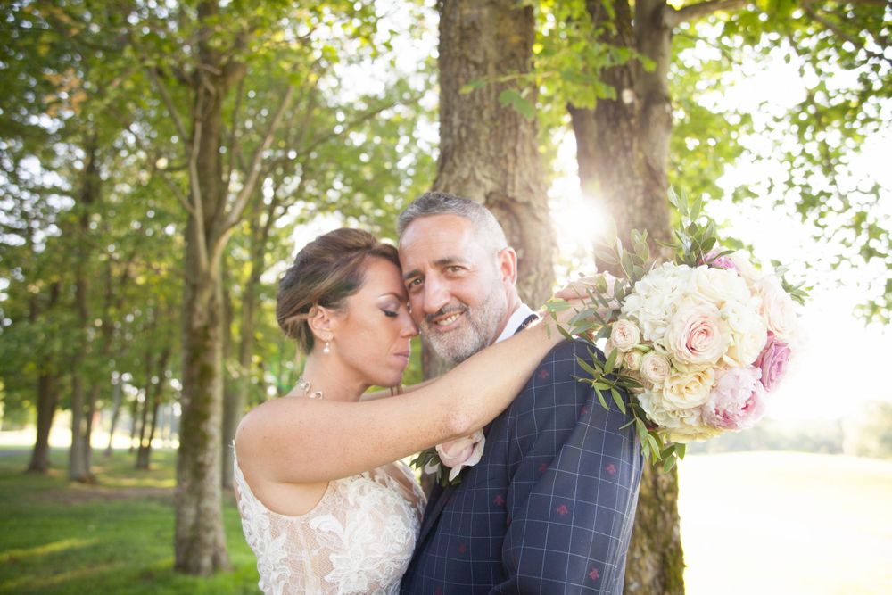 Photo de mariage, couple