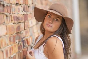 Senior photos downtown Alliance OH
