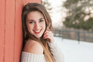 Senior Portraits Snowy Alliance OH