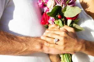 Couples rings photography Elopement photography Wedding photography, Sunset wedding photography, Dorset wedding photo