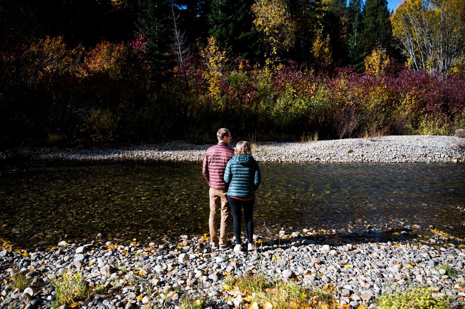 Couple shoot in Leavenworth Washington.  Enjoying the beautiful mountain scenery.