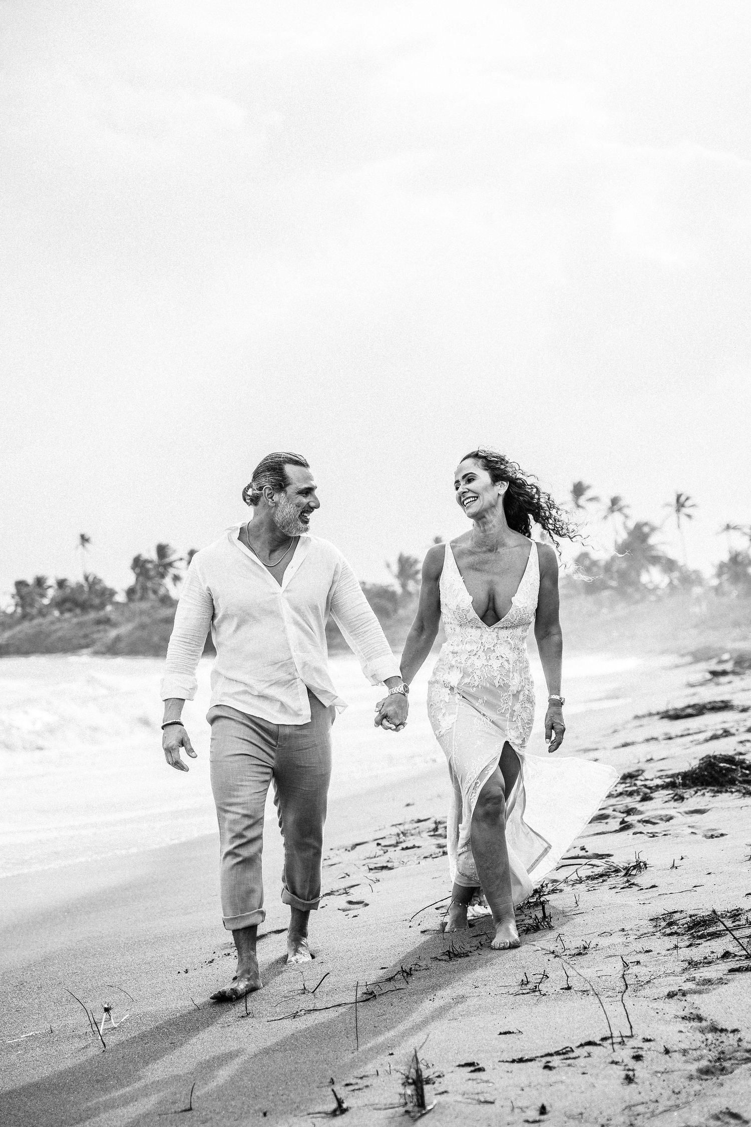 Erika & Edgardos walk photo