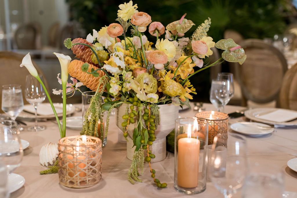 santa monica luxury wedding shutters casa del mar coastal beach chic tropical unique high end best day ever floral shell