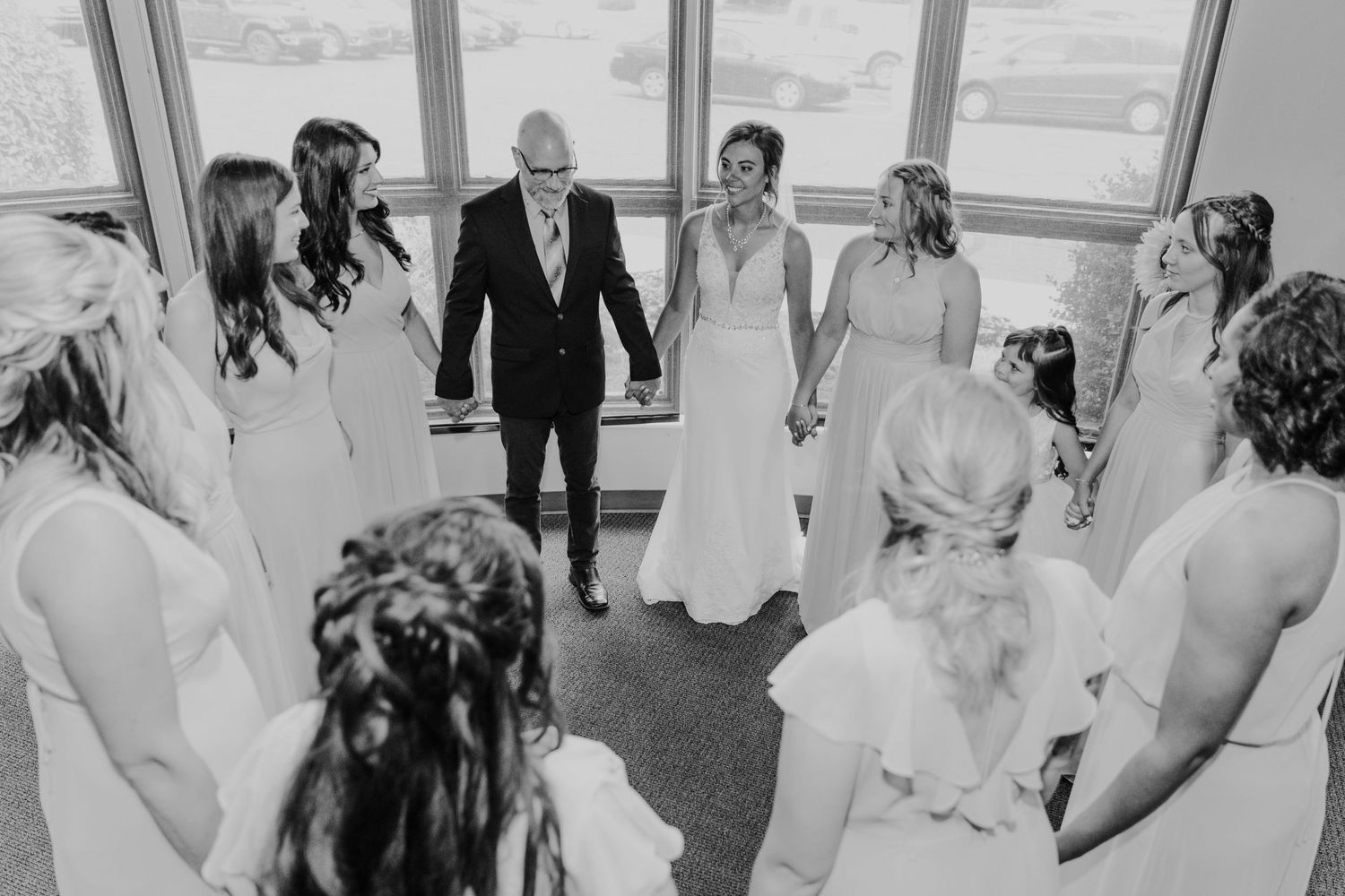 Ohio Photographer, Ohio Wedding, Wedding Photos, Wedding Portraits, The Village Barn, Wedding Prayer Photos