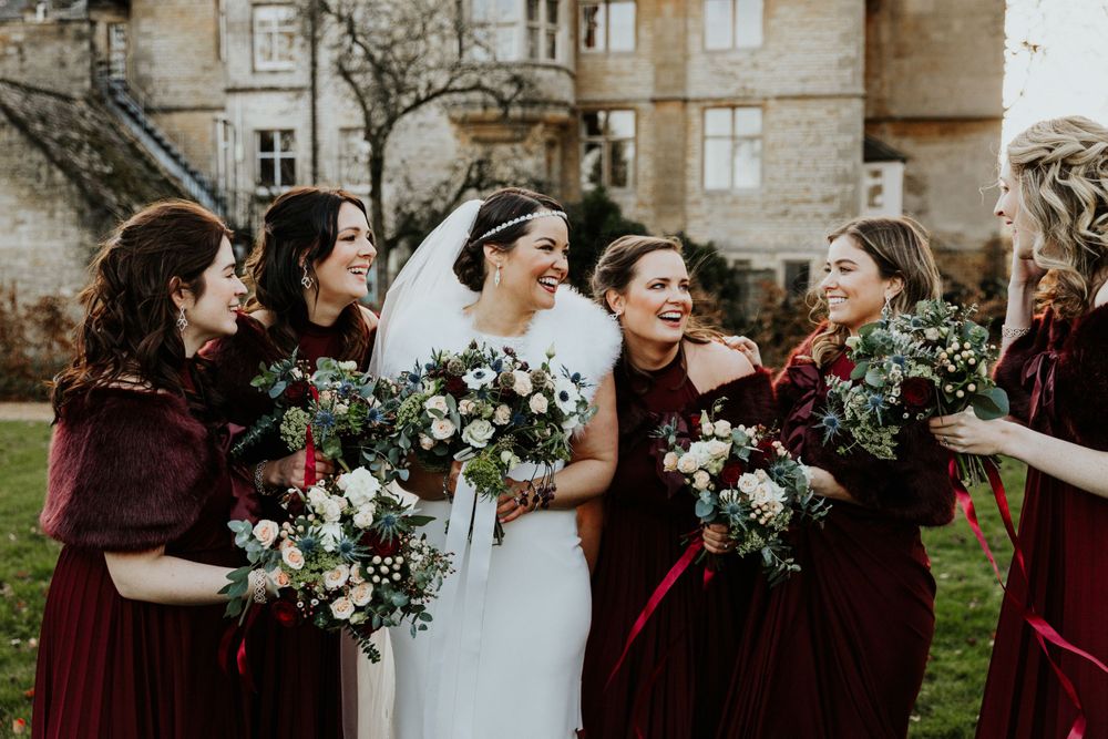 the slaughters manor house wedding group shots