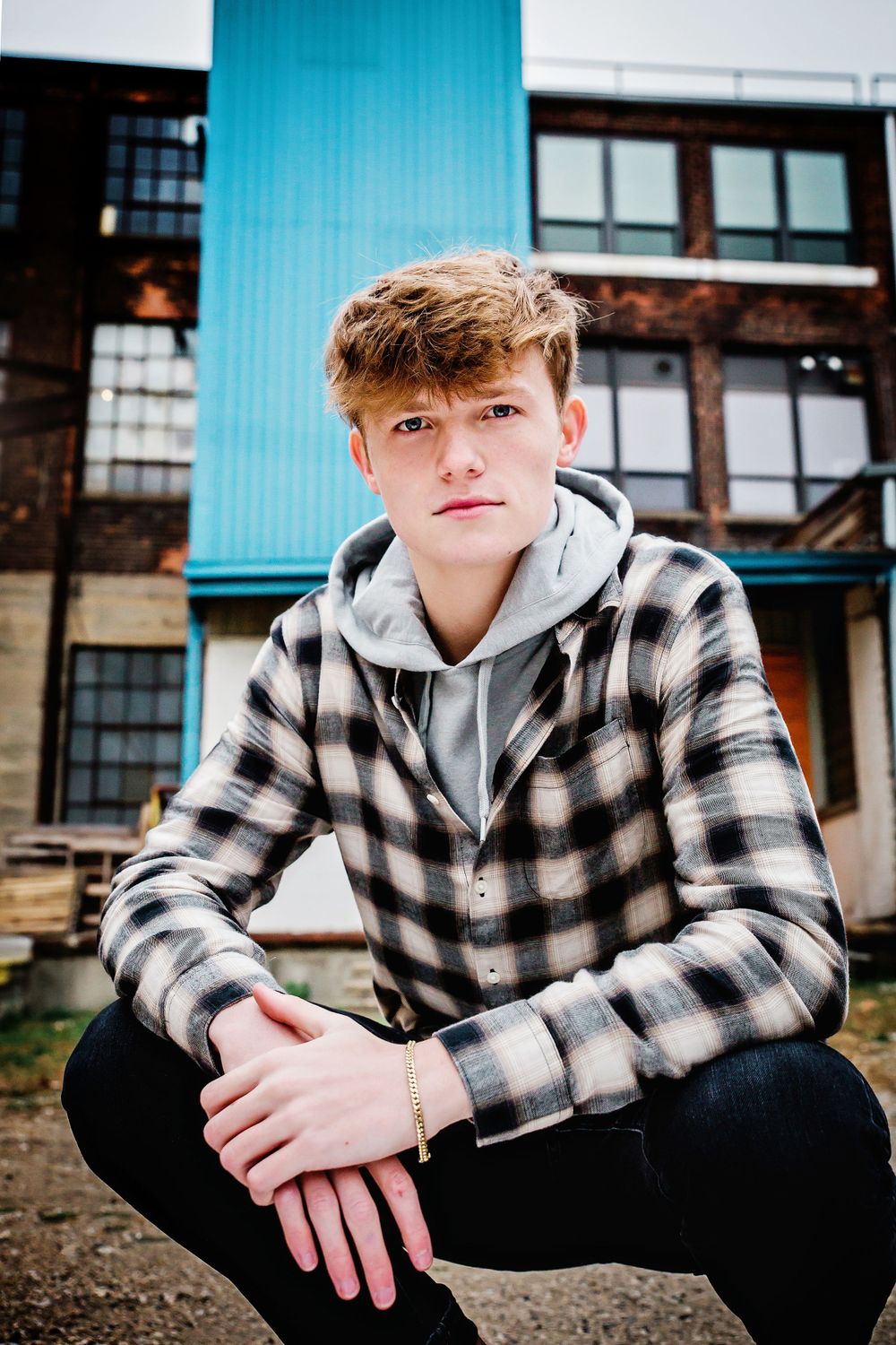 downtown Toledo high school senior photography