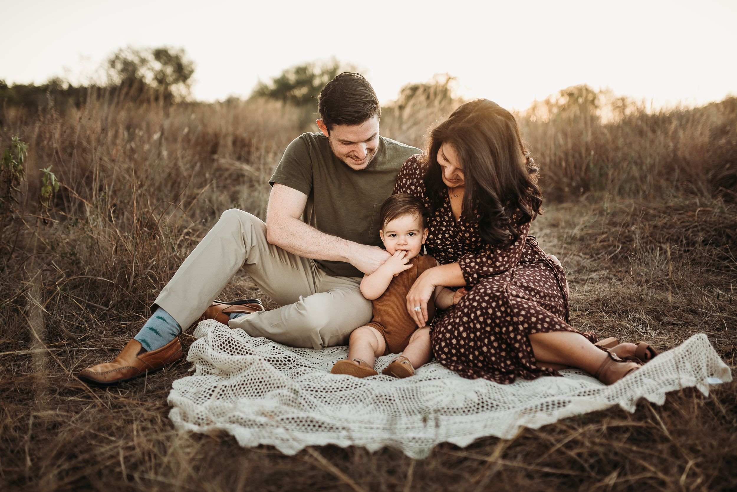 sunset family lifestyle photoshoot session san antonio