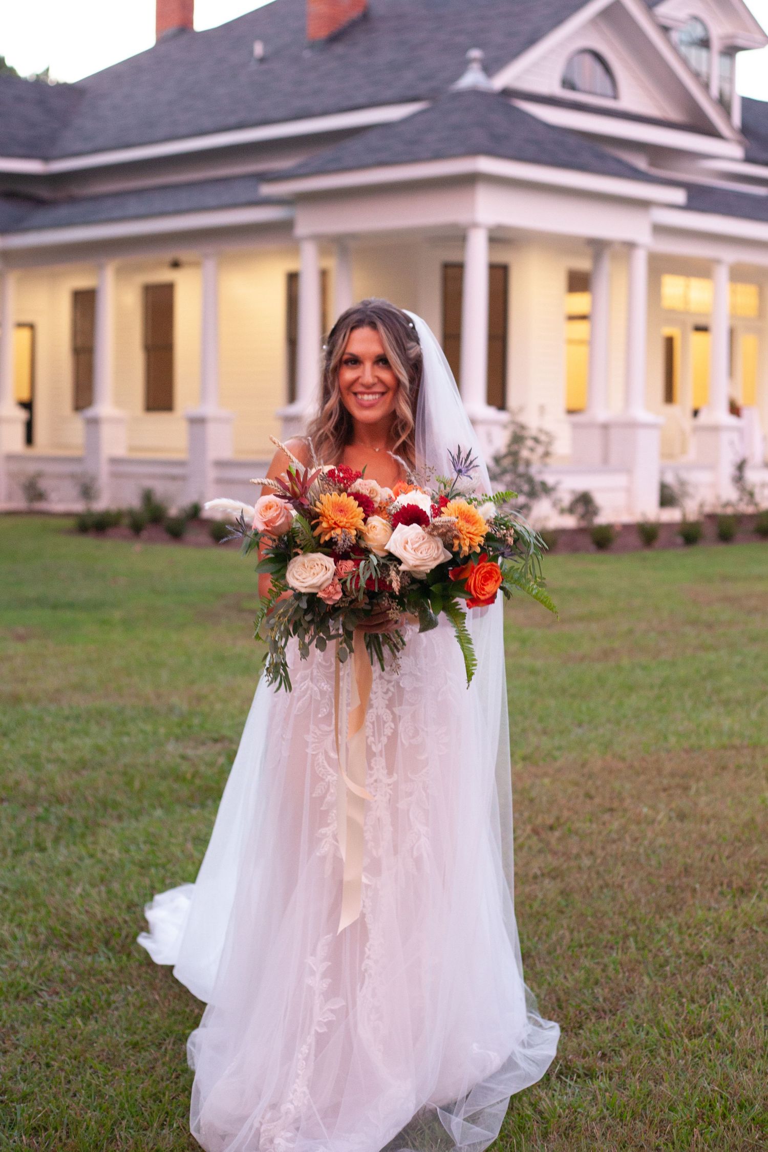 The House on Barber Mill Venue in Clayton, NC Styled Wedding