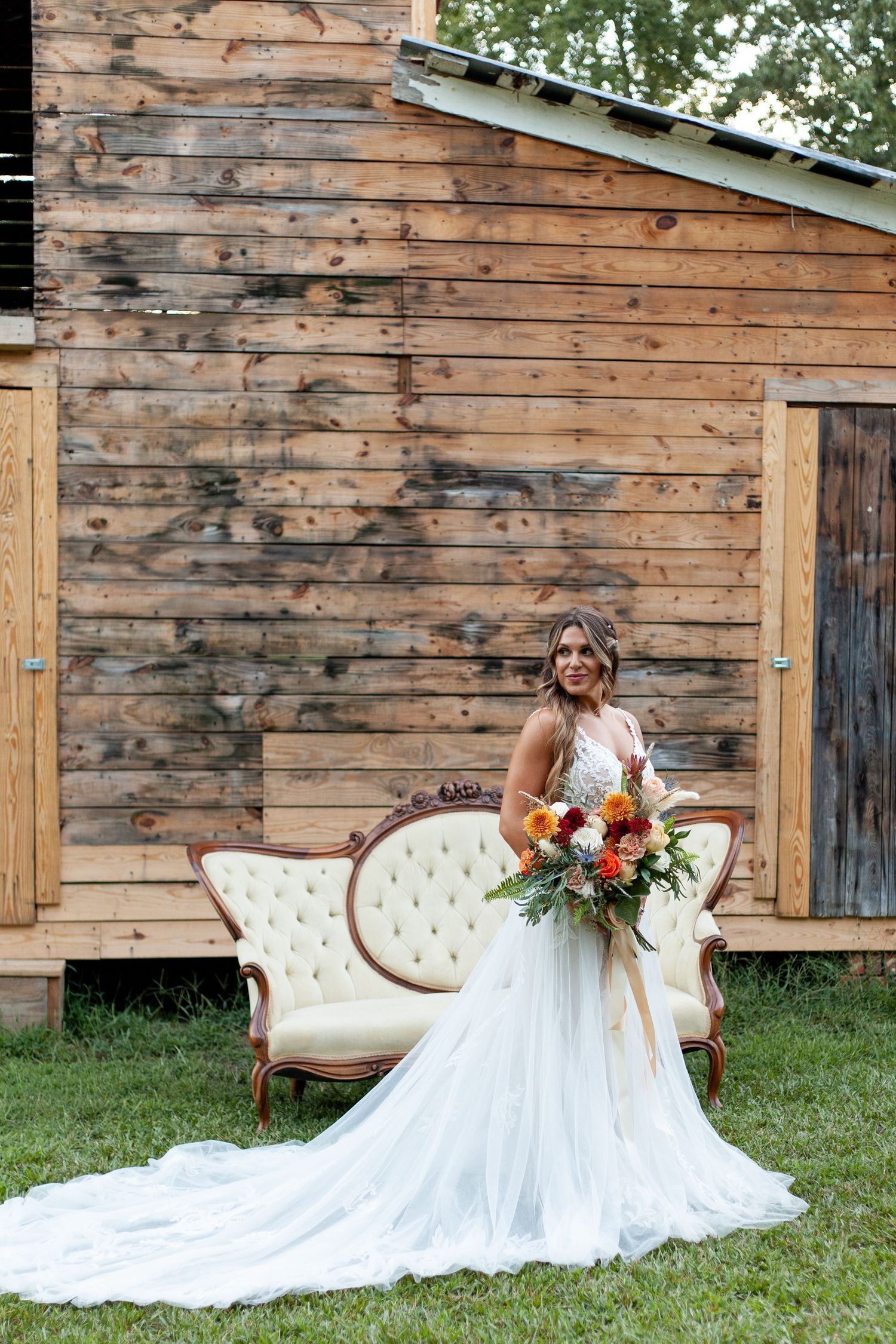 The House on Barber Mill Venue in Clayton, NC Styled Wedding