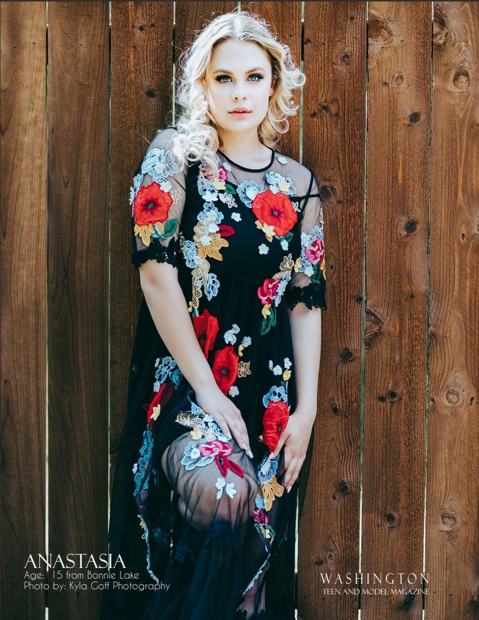 Washington Teen & Model Magazine Kyla Goff Bellingham Model Photographer