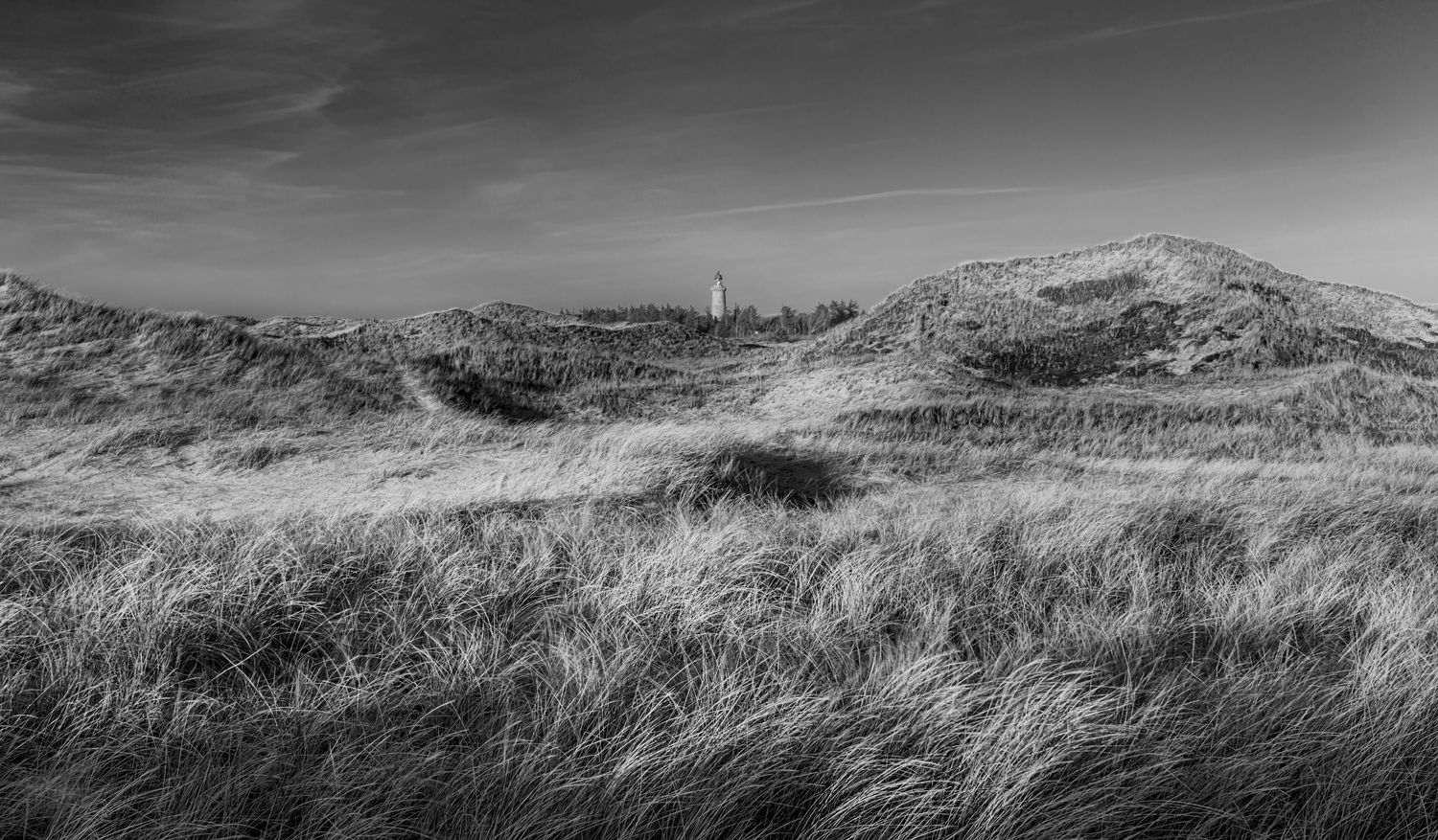 Lodbjerg fyr. Lodbjerg Fyr is an light house.