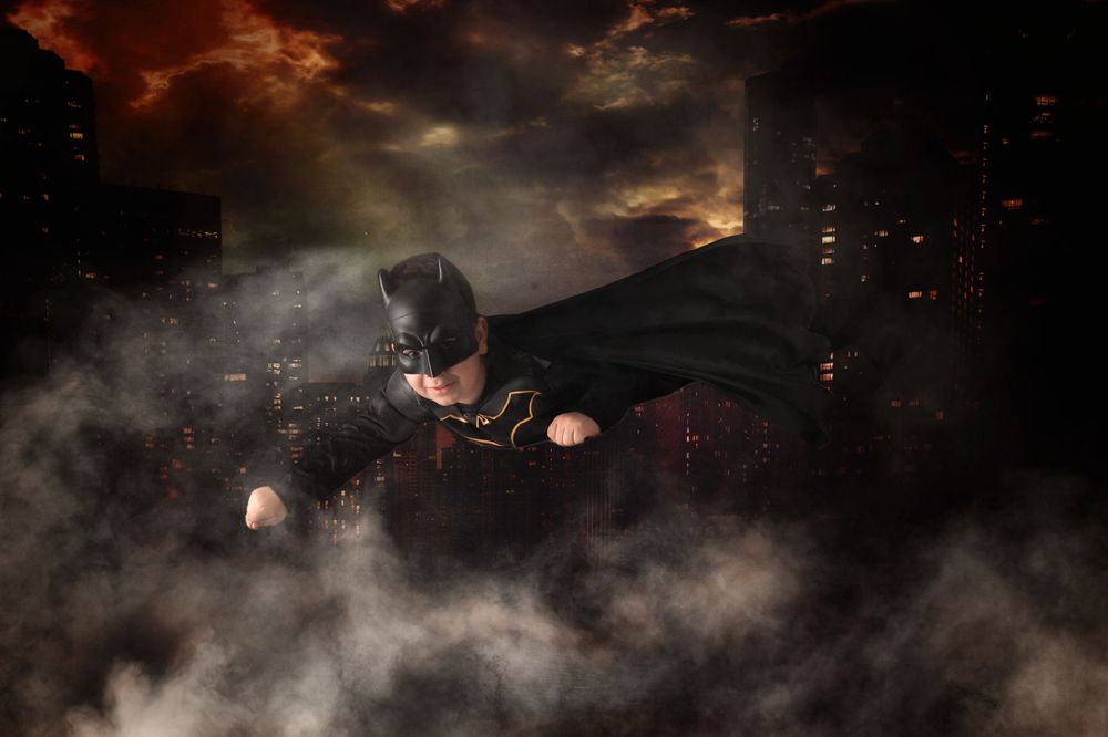 Super Hero Photography Session West Lafayette, Indiana