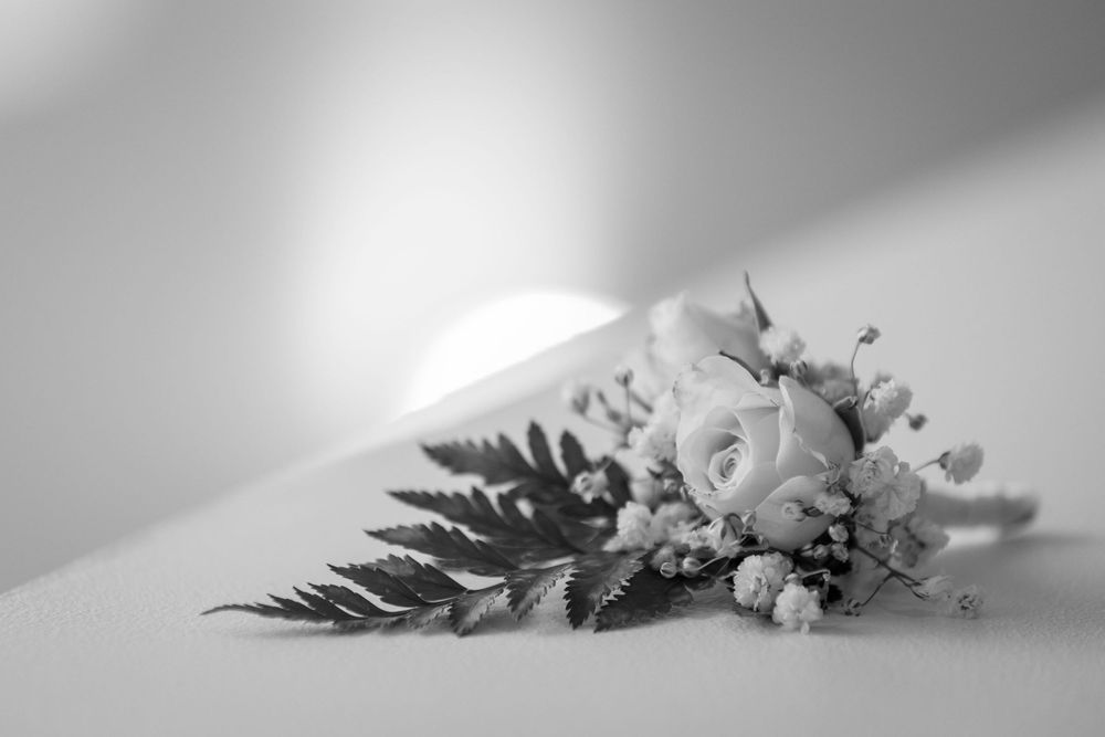 Button Hole flower captured by Jason from Jason Robins Photography