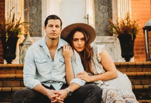 Mesmerizing couple photo in a dreamy lavender field in New Haven, CT