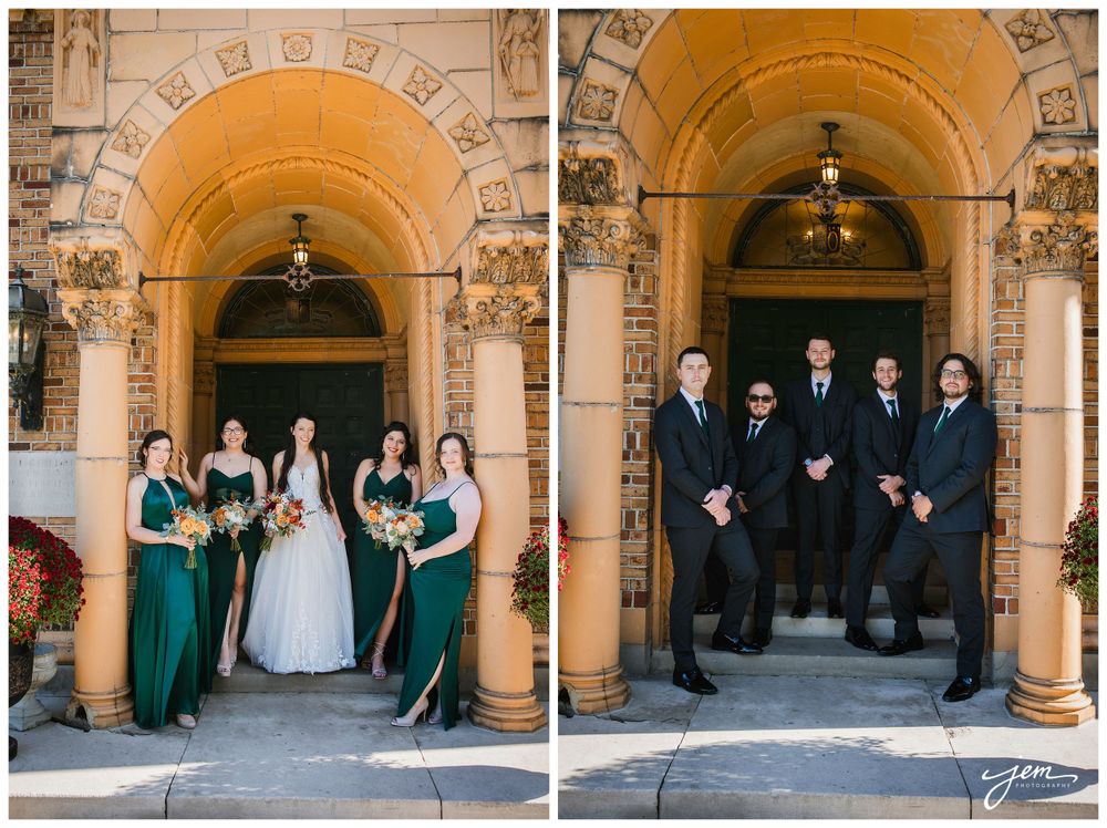 Professional Nazareth Hall Wedding Photographer Grand Rapids Ohio