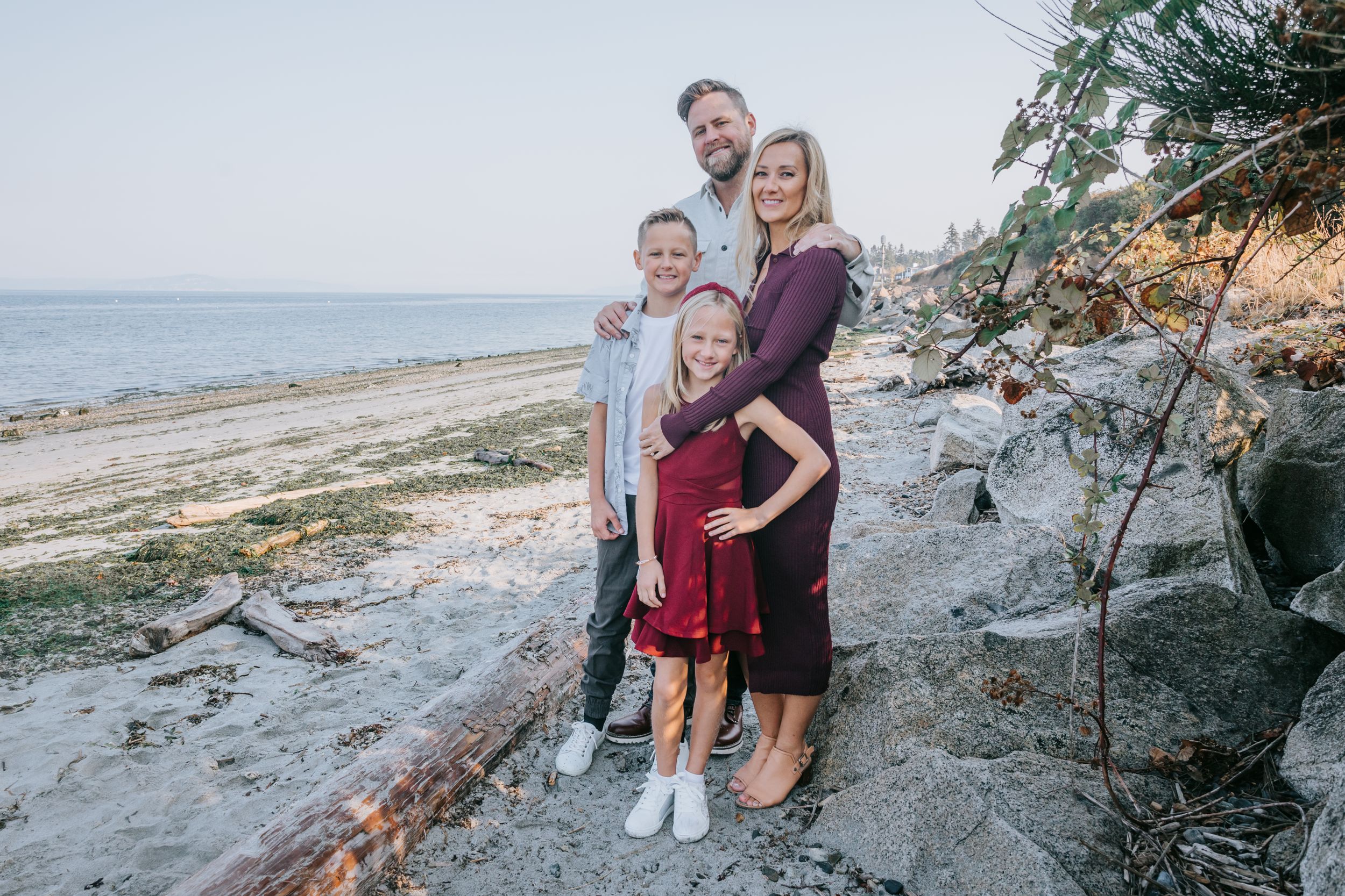 Family Beach Photos in Seattle