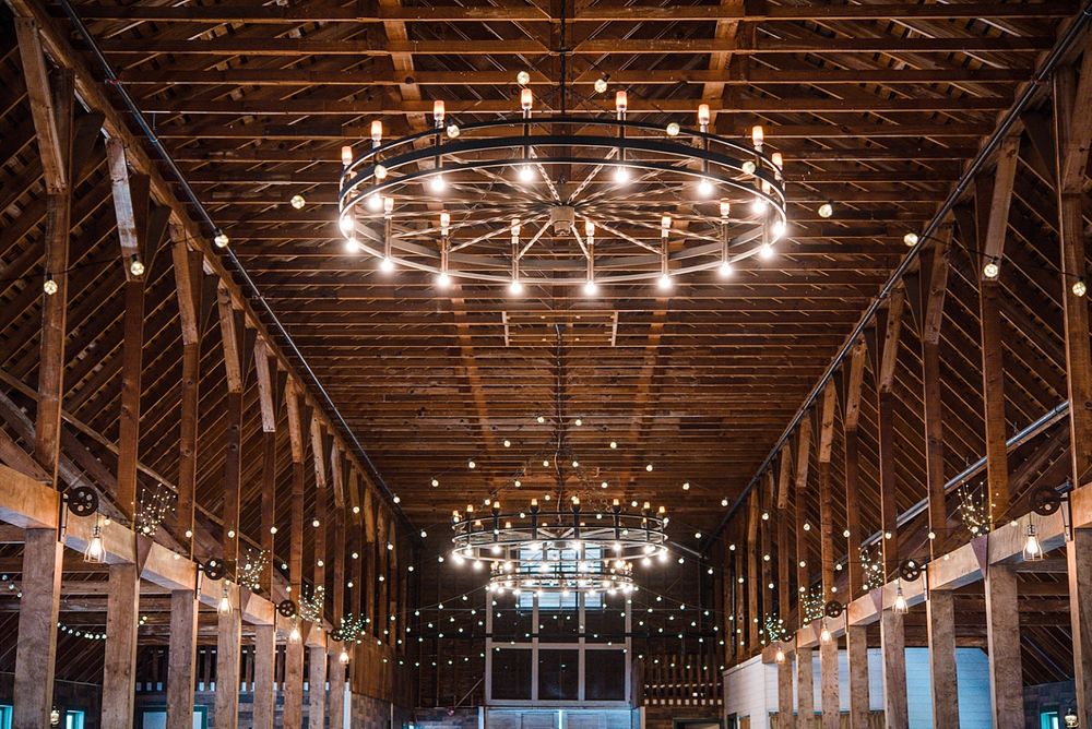 Springville Central Valley california barn wedding reception