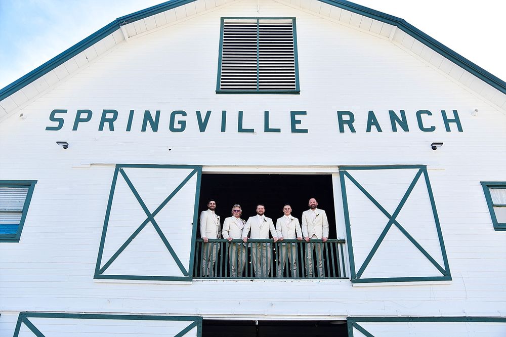 Springville Central Valley california barn wedding