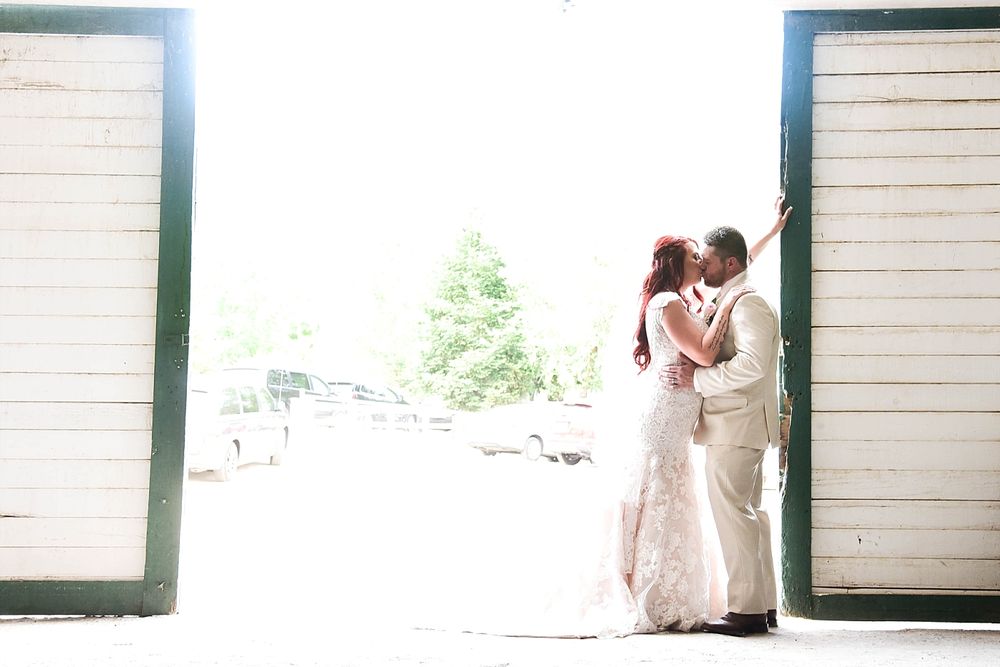 Springville Central Valley california barn wedding