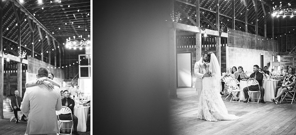 Springville Central Valley california barn wedding reception