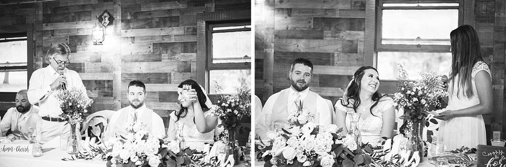 Springville Central Valley california barn wedding reception