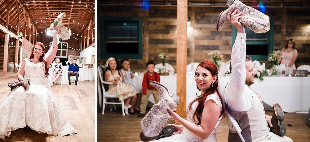 Springville Central Valley california barn wedding reception