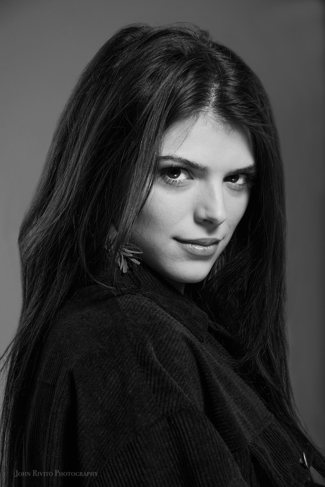 Model Portfolio Portrait in Studio Syracuse Central New York