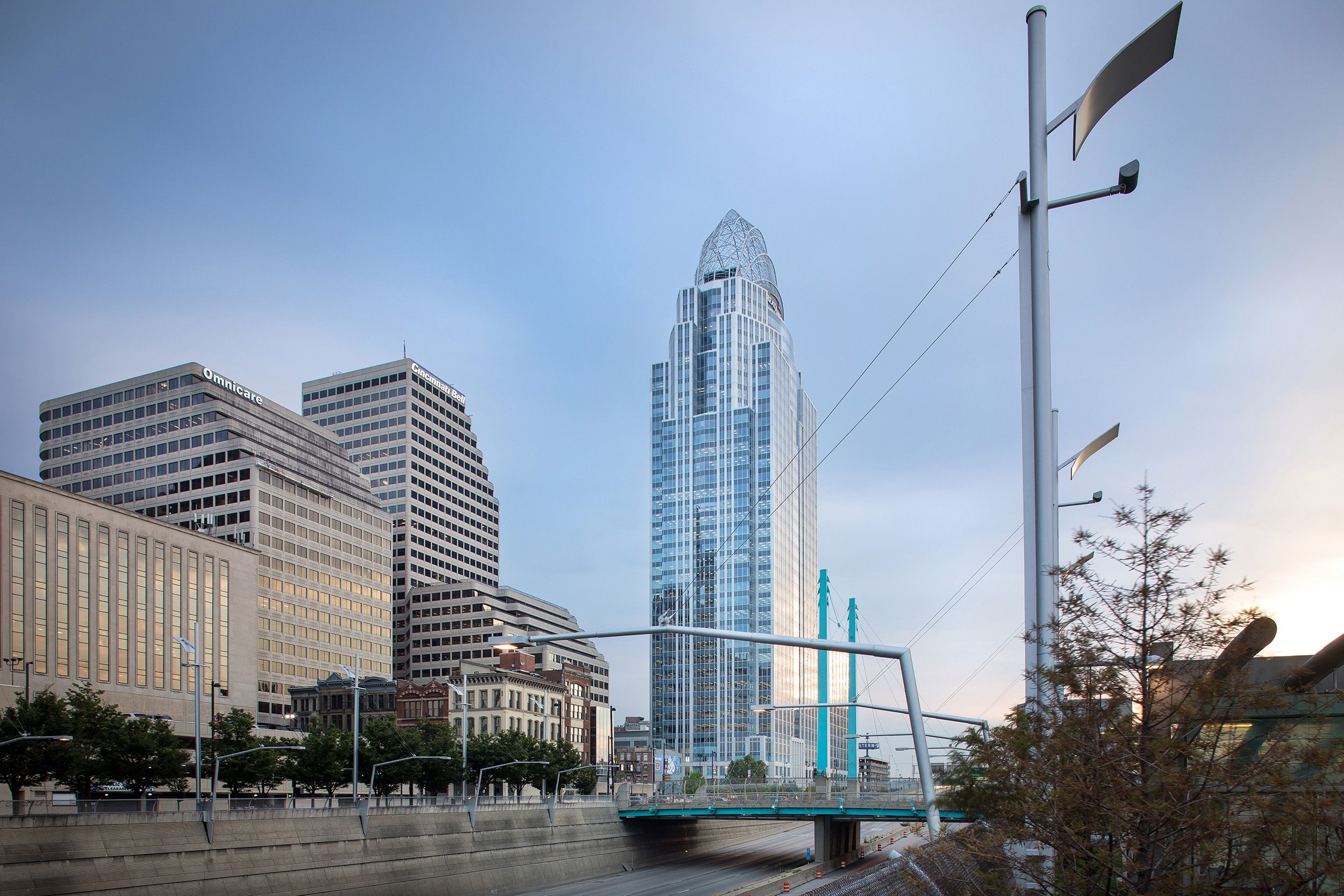 Cincinnati architectural photographer Great American HQ