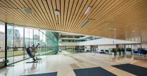 Cincinnati architectural photographer interior photo of Cleveland Convention Center
