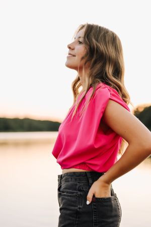 Lake McMurtry Senior Photos