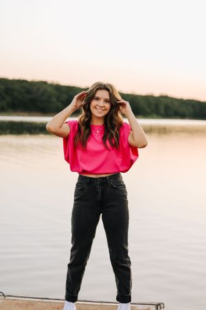 Lake McMurtry Senior Photos