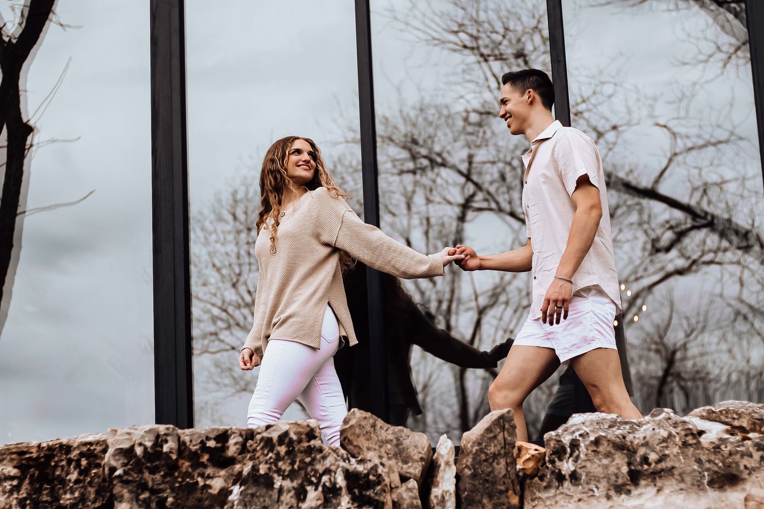 Angelea Rose Photography Engagement Portrait Photo Sessions Kansas City Missouri