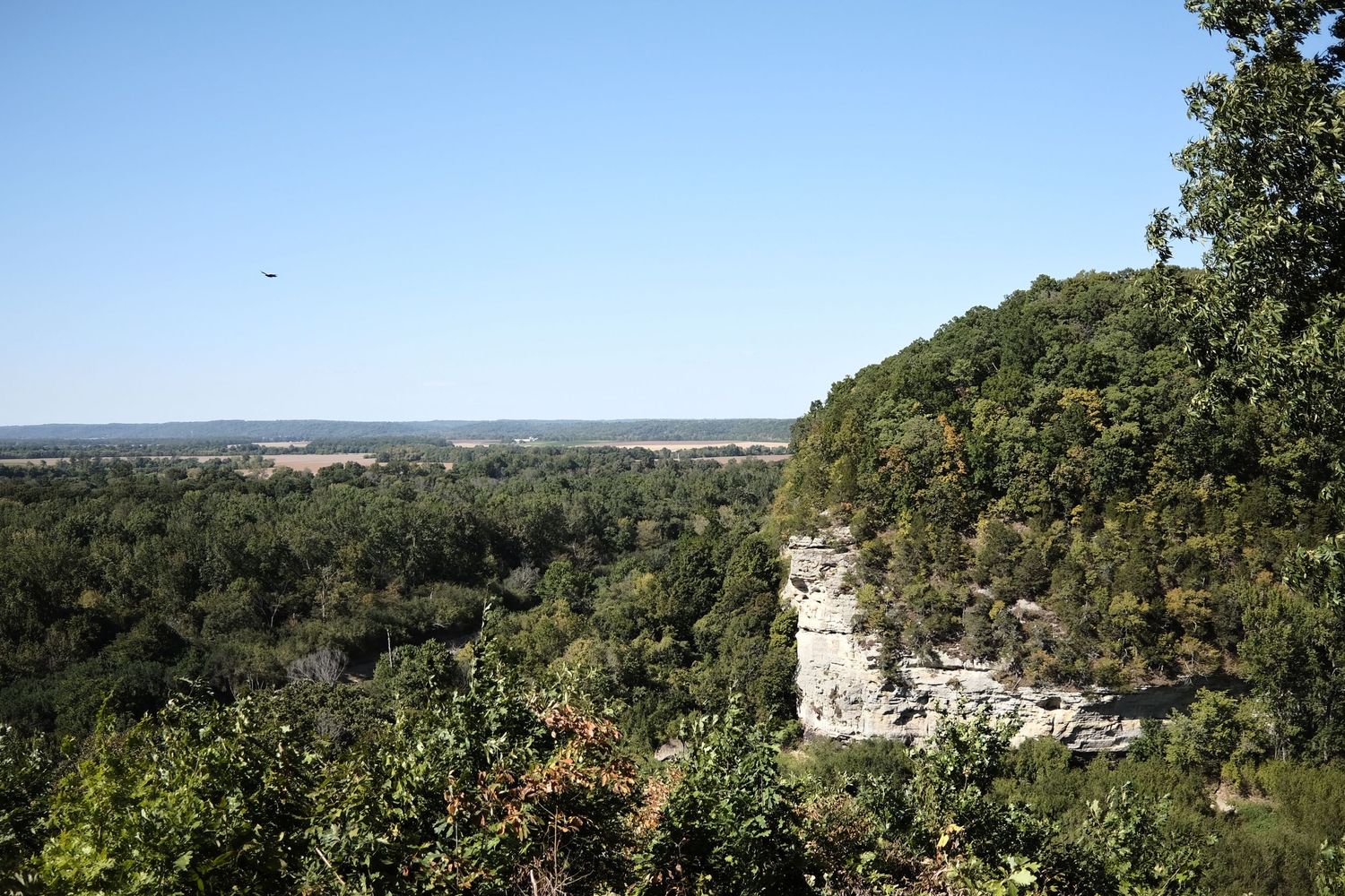 A view of the Little Grand Canyon